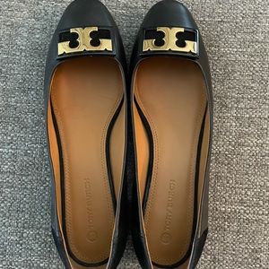 Tory Burch Suede and Leather Flat/Loafer